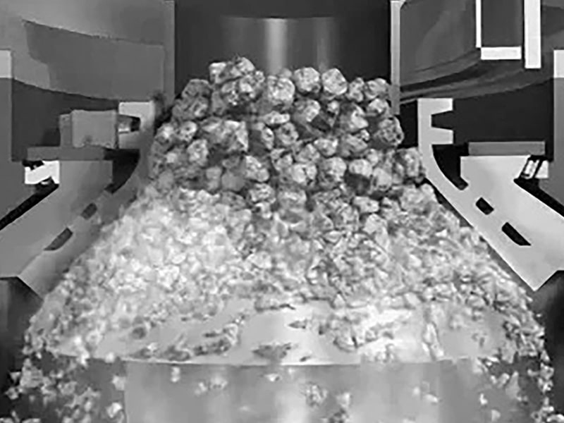 Utilisation d'un concasseur à cône : répartir uniformément l'alimentation