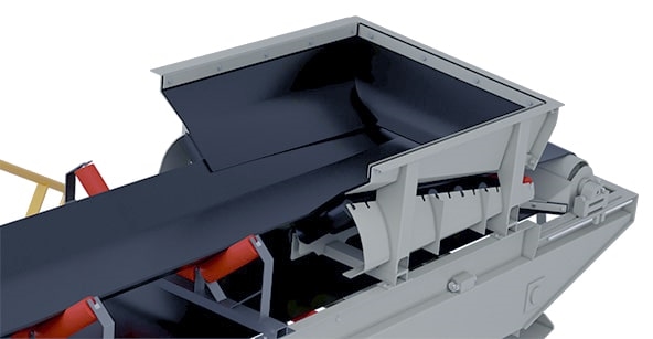 Міцний завантажувальний жолоб