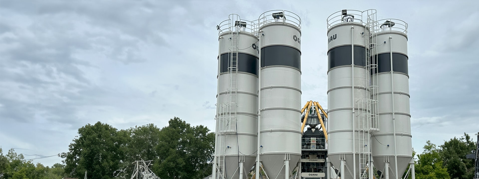SILOS FOR CEMENT, LIMESTONE, BINDERS AND FILLERS
