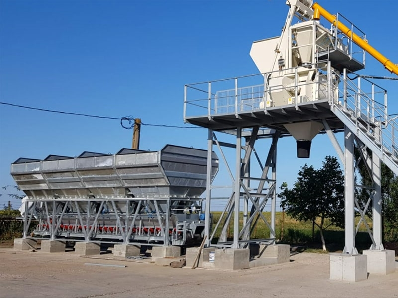 Estructura de acero galvanizado