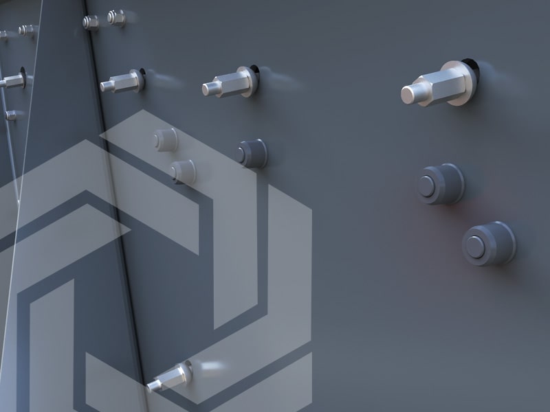 Diseño Huck-Bolt para máxima durabilidad