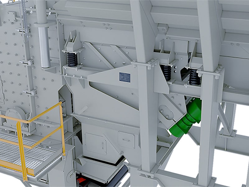 Vibrating Feeders with Grizzly Scalpers