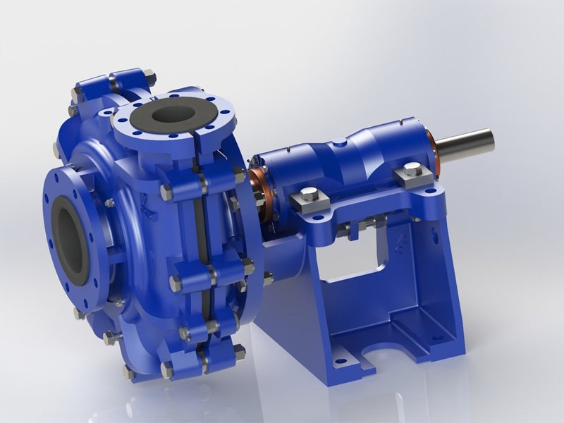GRAU SSP-H CR – Heavy Duty Slurry Pumps with Rubber Liner