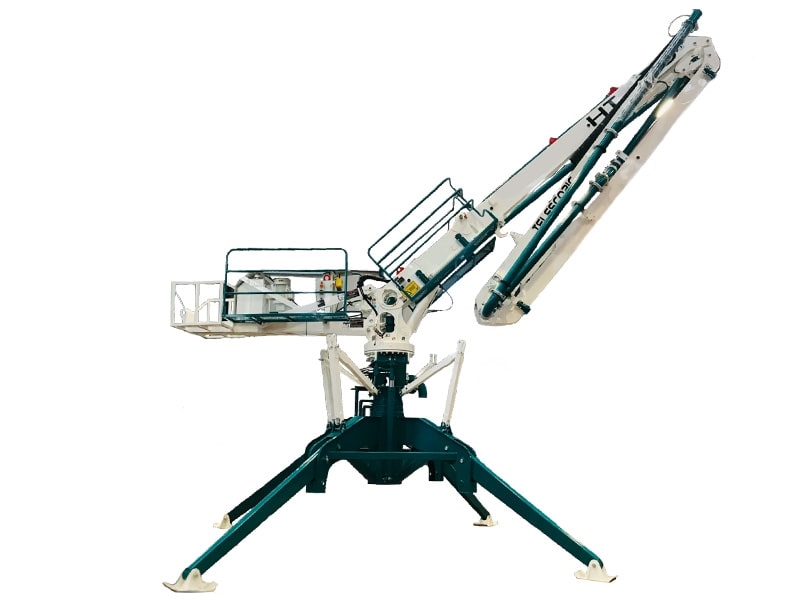 Flèches de Mise en Béton Télescopiques à Araignée