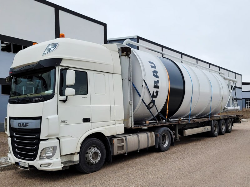 Silos pour Ciment, Calcaire, Liants et Charges